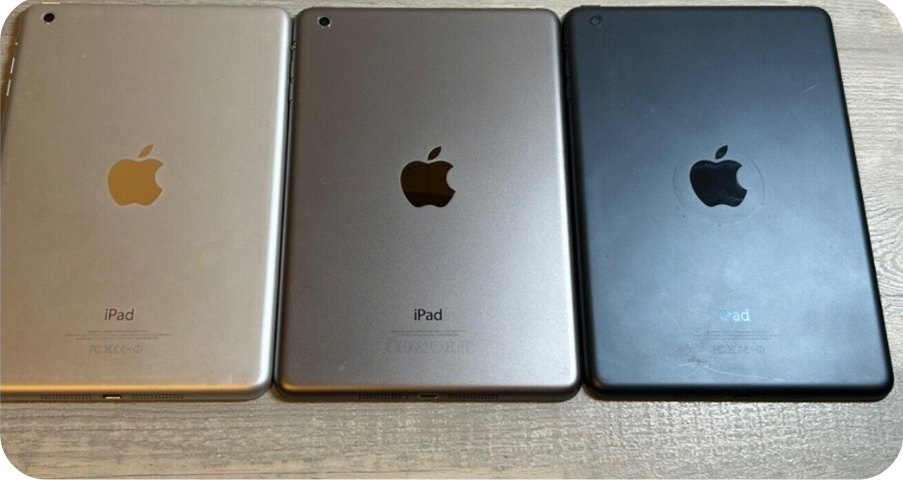 Latest iPad generations